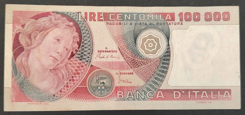 100000 lire primavera - lire,