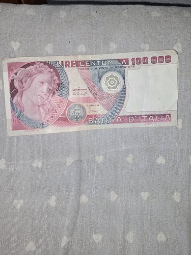 100000 lire primavera - lire,