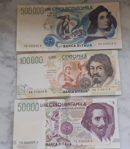 50000 100000 500000 lire - 500000,
