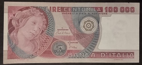 100000 lire botticelli - 100000,