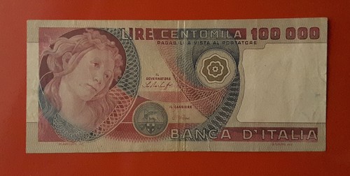Banconota 100000 lire - 100000,