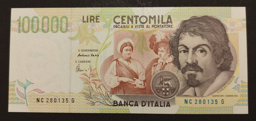 100000 lire 1995 fds - lire, 18/12/1995