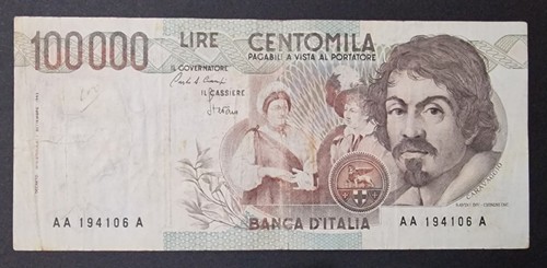 Rara centomila 100000 lire - rara,