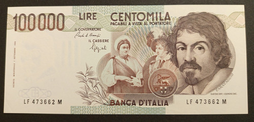 100000 lire 1993 fds - lire, 10/03/1993
