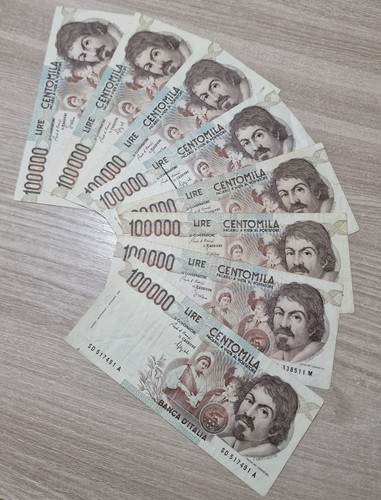 Lotto banconote da - di, 8