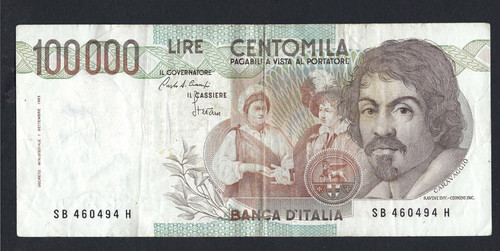 Repubblica italiana 100000 - italiana,