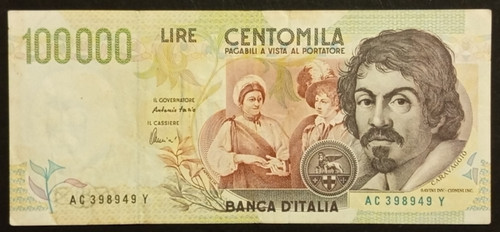 100000 lire 1995 bb - lire,