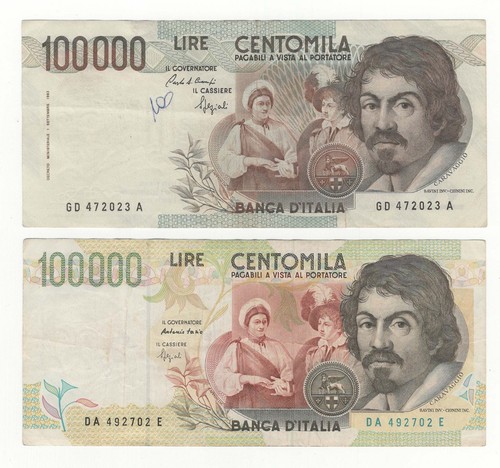 Lotto 100000 lire - x2,