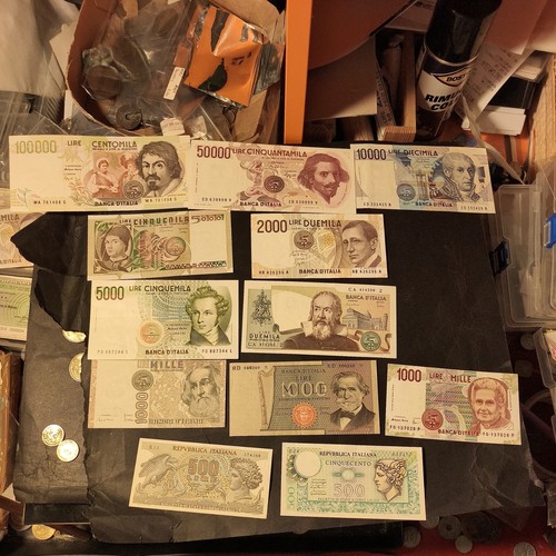 Lotto banconote lire - lotto,