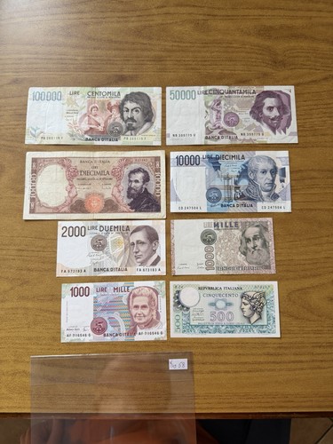 Lotto banconote lire 100000 - lotto,