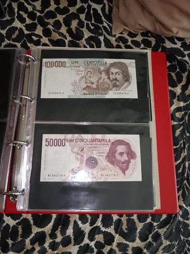 Lotto banconote lire - lotto,
