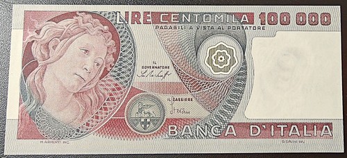 100000 lire botticelli 1978 - lire,