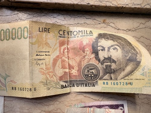 Banca italia lotto lire - banca,