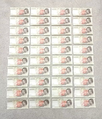 100000 lire caravaggio - -,