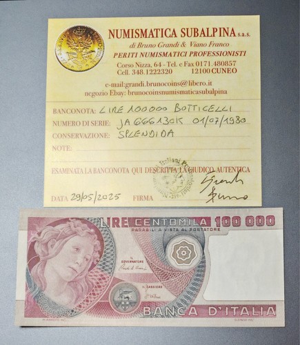 100000 lire primavera - 100000, di