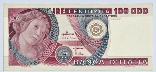 100000 centomila lire - 100000,