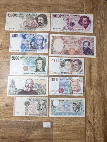 Lotto banconote lire - lotto,