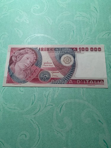 100000 lire botticelli - lire,