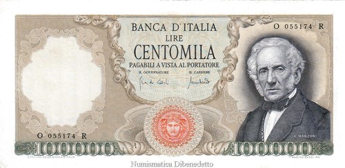 Repubblica italiana 100 000 - italiana,
