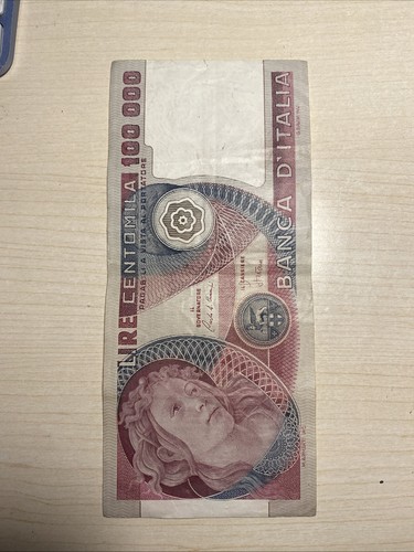 100000 lire primavera - 100000,