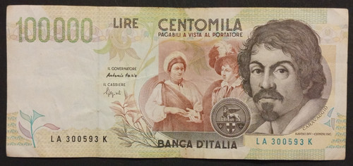 100000 lire 1994 bb - lire, 12/05/1994