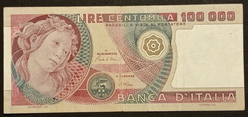 100000 lire 1980 bb spl - 100000,