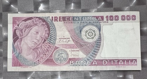 100000 lire botticelli - botticelli, decreto