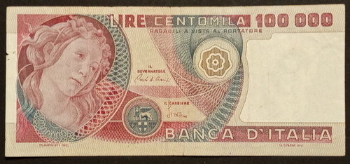 100000 lire 1980 - 01/07/1980, spl