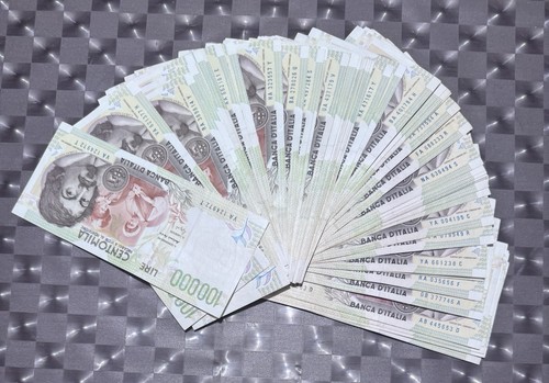 100000 lire caravaggio tipo - caravaggio,