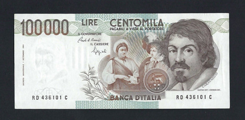 Repubblica italiana 100000 - italiana,