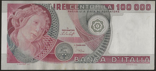 100000 lire primavera - 100000,