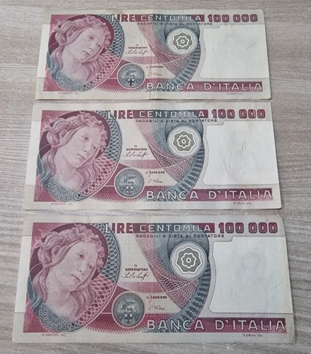 Lotto banconote da - banconote,