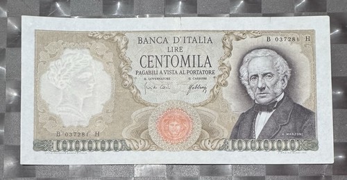 100000 lire manzoni decreto - 100000, 3