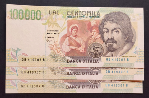 Falso epoca 100000 lire - falso, d'epoca